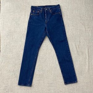Levi’s 501 S dark blue skinny jeans size 27